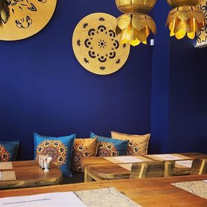 Interior at Satsanga in Sofia