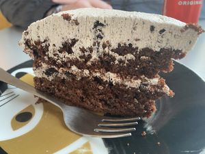 Vegan Oreo cake at Emilie and the Cool Kids in Reykjavik
