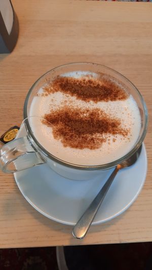 Chai latte at Emilie and the Cool Kids in Reykjavik