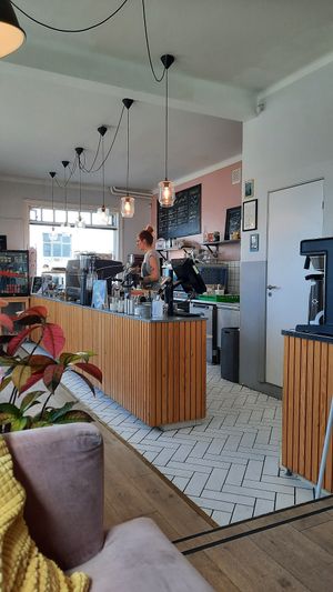 Interior at Emilie and the Cool Kids in Reykjavik