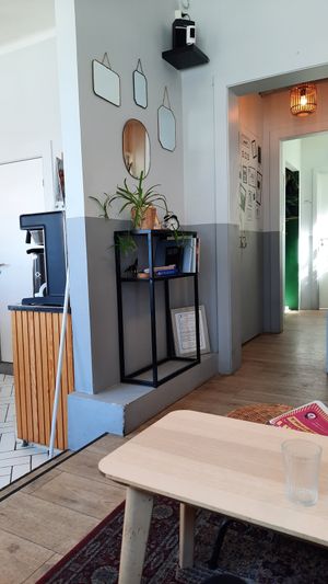 Interior at Emilie and the Cool Kids in Reykjavik