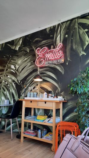 Interior at Emilie and the Cool Kids in Reykjavik