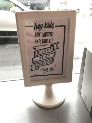 unplug!  at Emilie and the Cool Kids in Reykjavik