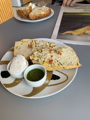 Vegan scone at Emilie and the Cool Kids in Reykjavik