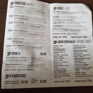 Smoothie Bowls, Veggie/Grain Bowls, Juices at Cien 100% Naturalisimo in Berwyn