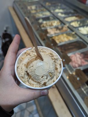 Hazelnut and honeycomb at Udderlicious in North London