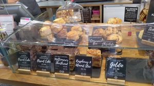 cake options at Chococo in Swanage