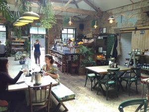 Interior at Tram Store in East London