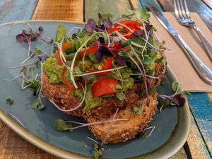 Vegan Smashed Avo at Argi in Kensington