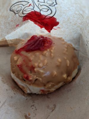 Vegan donut at Argi in Kensington