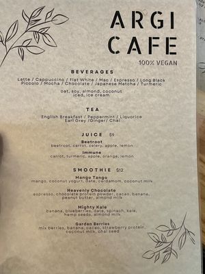   at Argi in Kensington