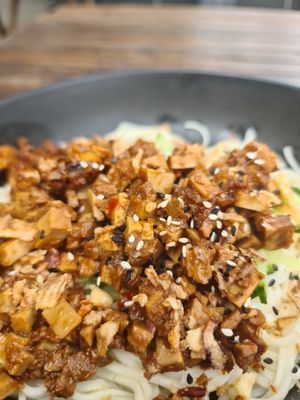 Tofu noodles at Argi in Kensington