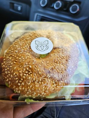 Take away bagel at Argi in Kensington