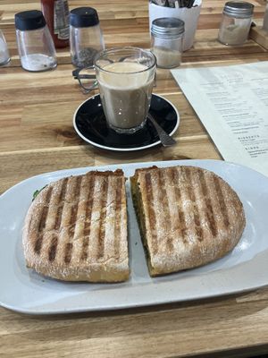 sandwich is bigger than it looks, I know it’s not the most instagrammable thing you’ve seen but god damn it it was a decent sandwich  at Argi in Kensington