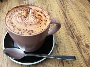 Soy mocha at Argi in Kensington