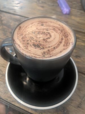 Hot chocolate 🥰 at Argi in Kensington