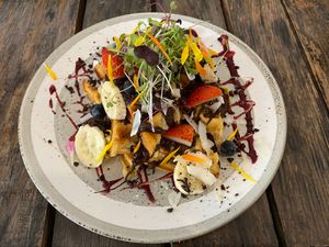 waffles at Argi in Kensington