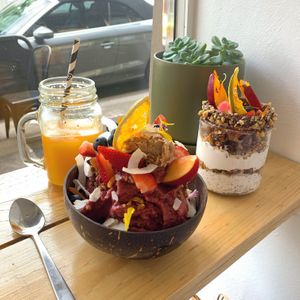 Açai bowl & granola jar  at Argi in Kensington