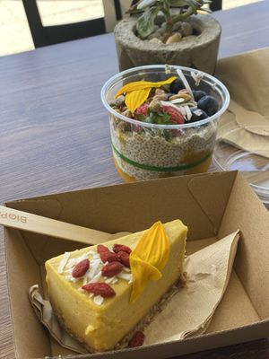  Chao bowl and tasteless cheesecake  at Native. in Ulladulla