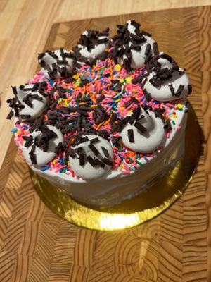 Vegan ice cream cake at Syd Delicious in Dartmouth