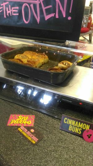 Cinnamon buns at Syd Delicious in Dartmouth