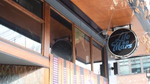 sign at Life on Mars in Seattle