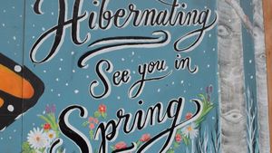 exterior: closed until spring (photo taken 8th March 2021) at Life on Mars in Seattle