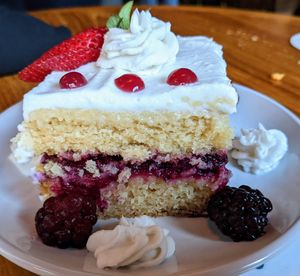 Coconut cake at Life on Mars in Seattle