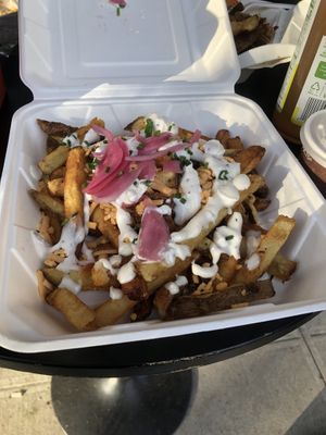 Disco fries  at Life on Mars in Seattle