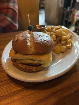 Bad Wolf Breakfast Sandwich  at Life on Mars in Seattle