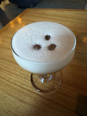 Espresso martini  at Life on Mars in Seattle