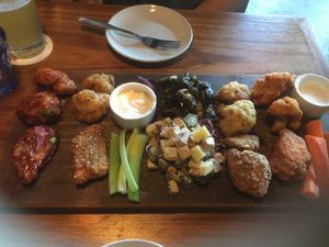 Mars platter at Life on Mars in Seattle