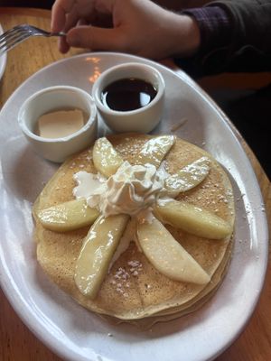Brunch pancakes   at Life on Mars in Seattle