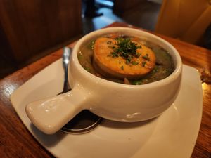 Vegetable pot pie at Life on Mars in Seattle