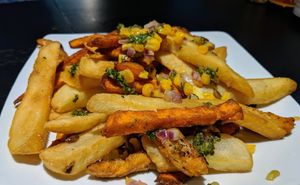Golden Treasure Fries at Life on Mars in Seattle