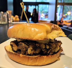 Dancehall Burger at Life on Mars in Seattle