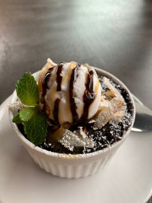 Chocolate cake at Life on Mars in Seattle