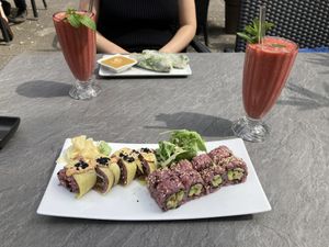 food & drinks at Tiger Club Vegan Sushi in Berlin