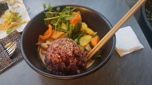 Curry coco rice at Tiger Club Vegan Sushi in Berlin
