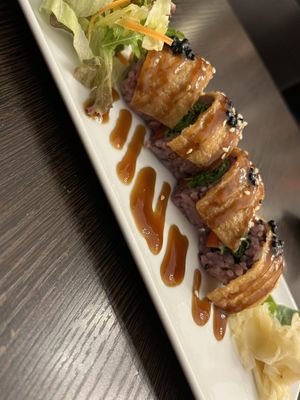 Rocky Roll - super good!   at Tiger Club Vegan Sushi in Berlin