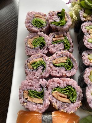 Soy Strips ‘Inside Out'  at Tiger Club Vegan Sushi in Berlin
