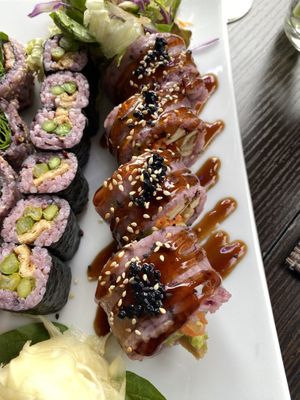 ‘The Rolling Rices' Tiger Rolls  at Tiger Club Vegan Sushi in Berlin
