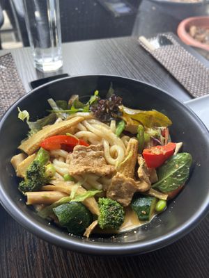 Curry Udon  at Tiger Club Vegan Sushi in Berlin