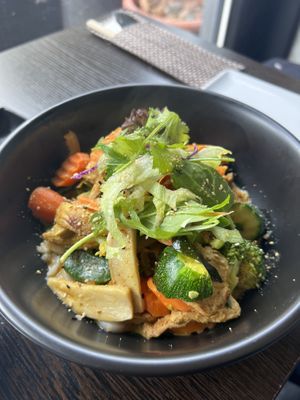 Curry Udon  at Tiger Club Vegan Sushi in Berlin