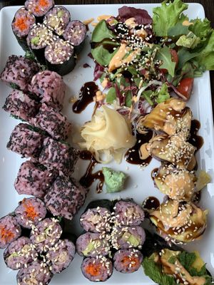 So yum at Tiger Club Vegan Sushi in Berlin