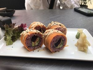 “The beetles" at Tiger Club Vegan Sushi in Berlin