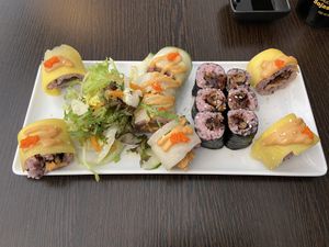 Sushi  at Tiger Club Vegan Sushi in Berlin