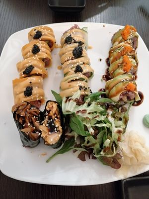 Vegan Sushi at Tiger Club Vegan Sushi in Berlin