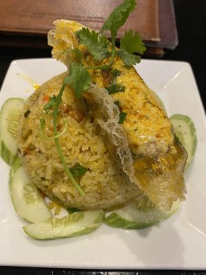 Vegan Egg Fried Rice   at Sen Vegan House in Ho Chi Minh City