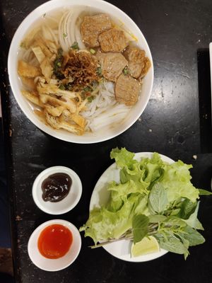 Pho at Sen Vegan House in Ho Chi Minh City